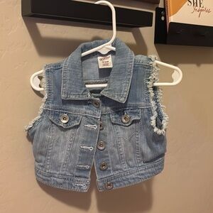 Jean Denim vest toddler